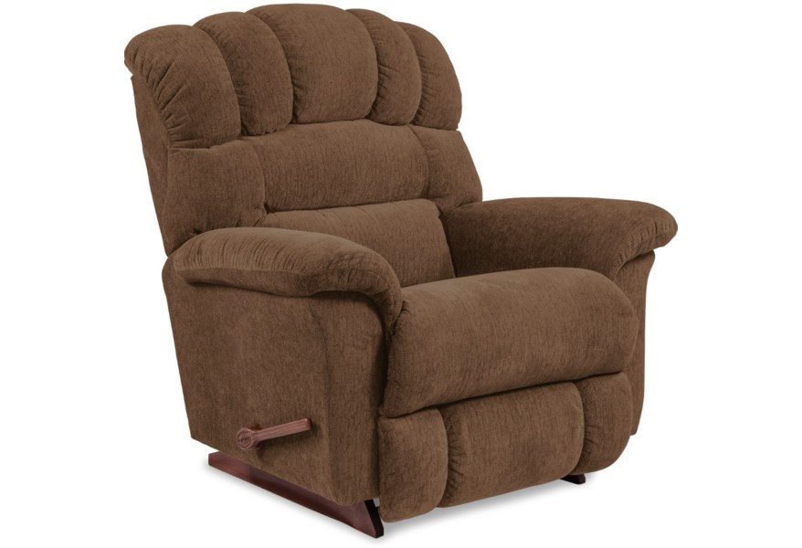 Randell Power Rocking Recliner w/ Headrest & Lumbar Recliners Customizable 21