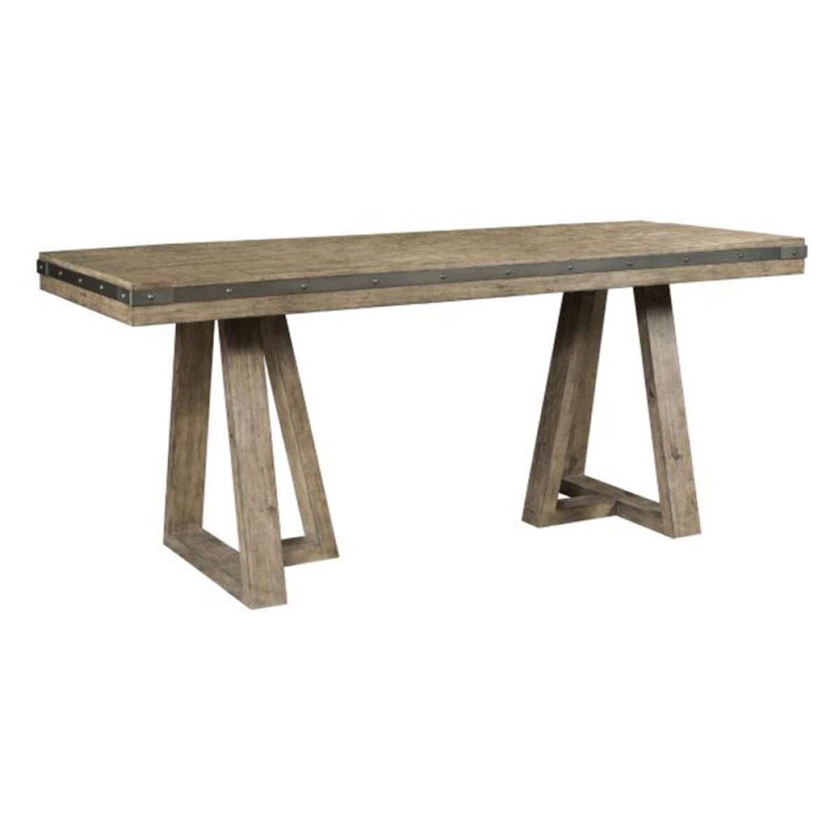 Plank Road Kimler Counter Height Table Stone Finish Dining Tables La-Z-Boy 9