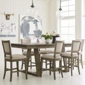 Plank Road Kimler Counter Height Table Stone Finish Dining Tables La-Z-Boy 12