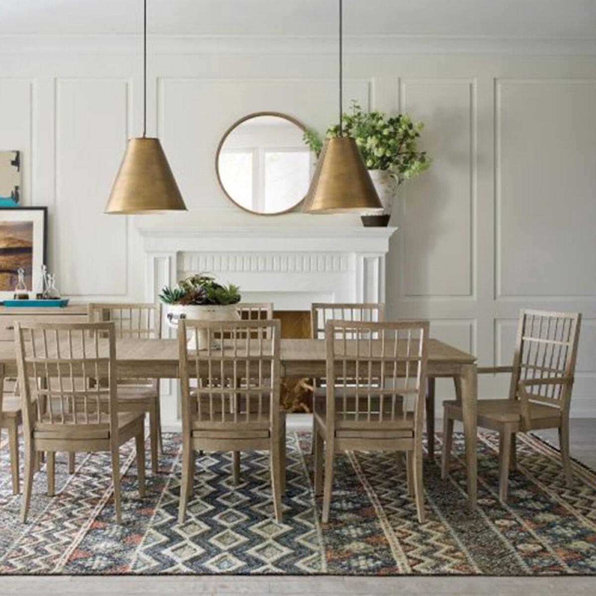 Symmetry Summit Large Dining Table Dining Tables La-Z-Boy 10