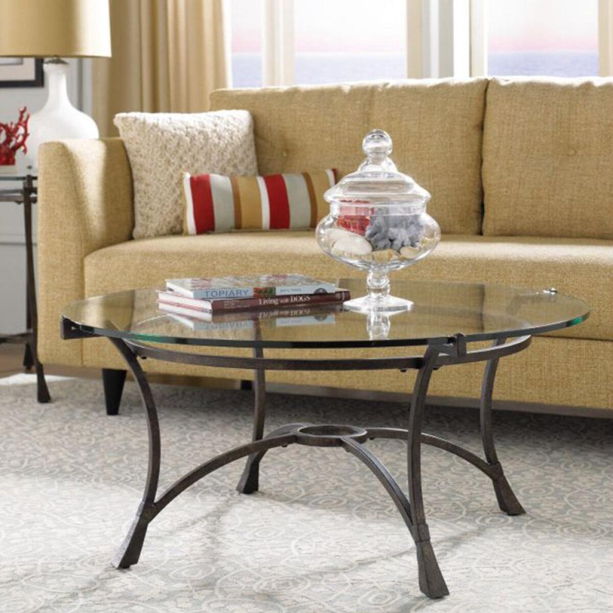 Sutton Round Cocktail Table Cocktail & Coffee Tables La-Z-Boy 10